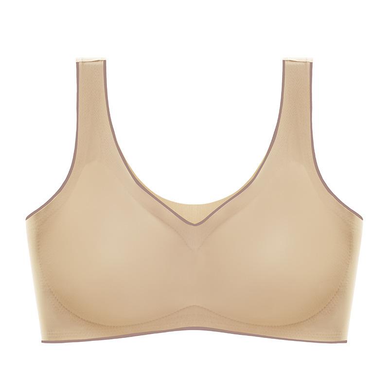 

Нижнее белье Женское тонкое белье Коллекция Майка Бюстгальтер для сна на спине Латексное нижнее белье Женское XXL