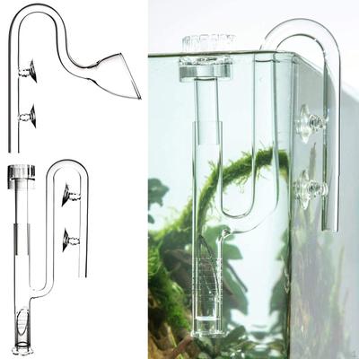 Aquarium Lily Suction Cup Supplies Connector 13/17mm Adjustable Filter for Plant Water Tank Tubing