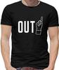 Outing Finger T-Shirt - Referee - Cricket - Game - Ashes - World Cup - T20