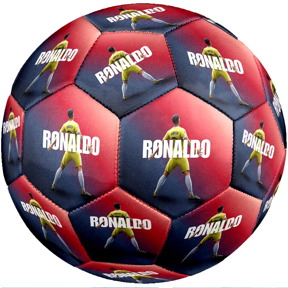 Pallone da calcio tema Cristiano Ronaldo Taglia 5 Pallone da calcio Tocco Morbido Pallone da calcio professionale per allenamento per sport all'aperto