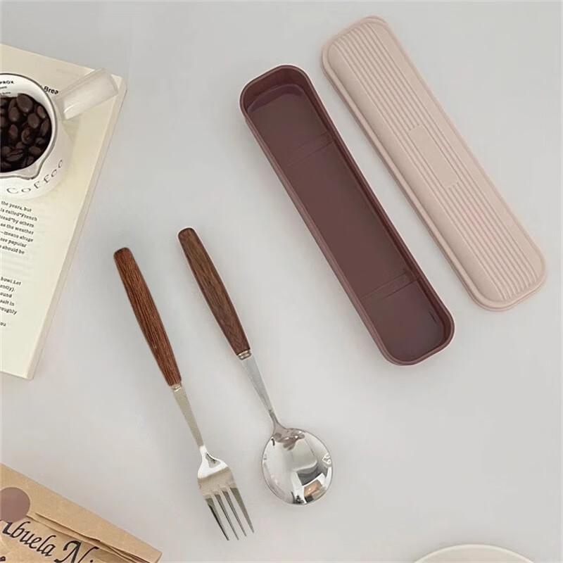 Portable 316 Stainless Steel Spoon and Fork Set