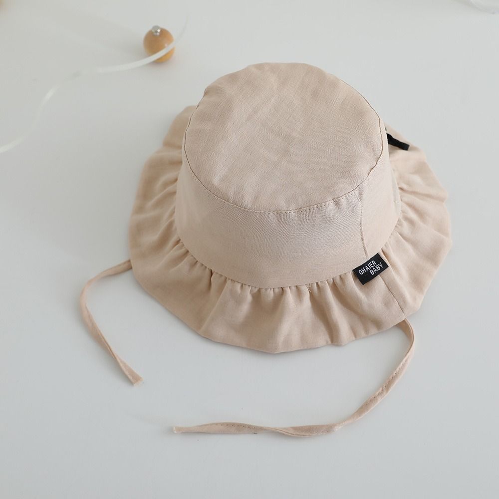 Breathable UV Block Cap Sun Shade Kids Sunscreen Hat Fashion Fisherman Hat Baby