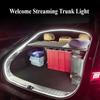 For XPENG Xiaopeng MONA M03 Car Rear Trunk Brighten LED Strip Lighting Waterproof Flexible Accessories