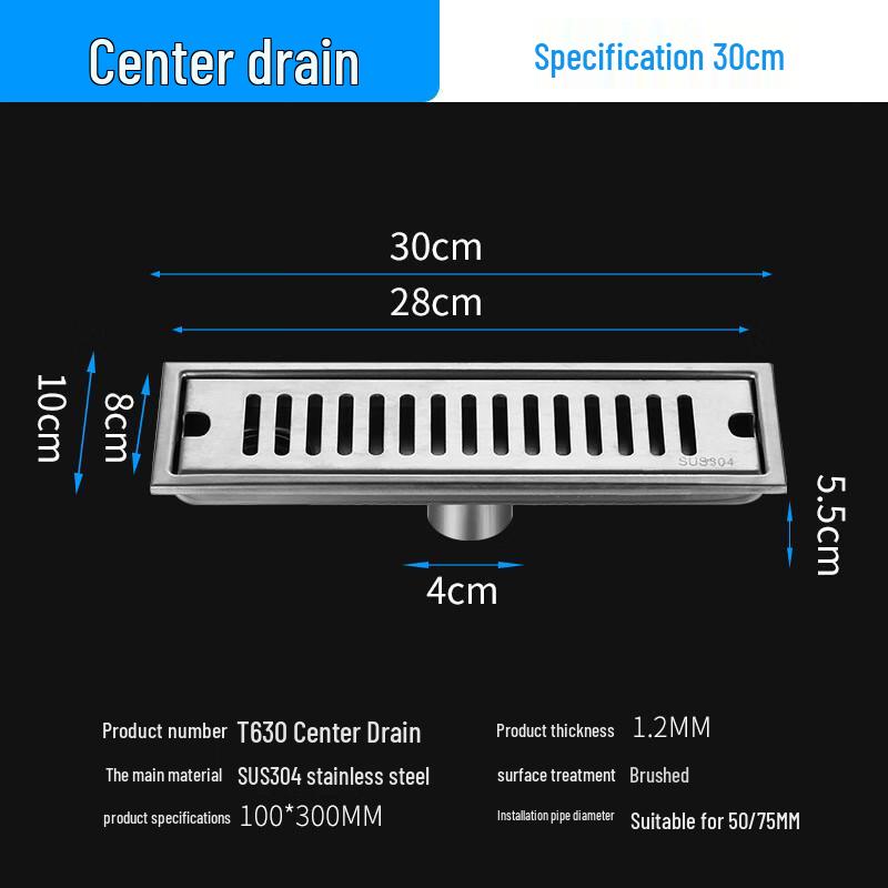 MDNG Rectangular Floor Drain