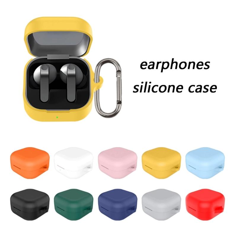Soft Silicone Case Cover for Buds 4/4P Earbuds Case Secure Grip Easy Access Scratches Resistant Housing Skin