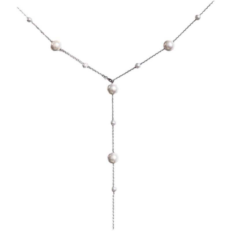 Pearl Necklace for Women, Light Luxury, High-end, Fresh and Light, Sweet and Charming, Simple and Fashionable.
