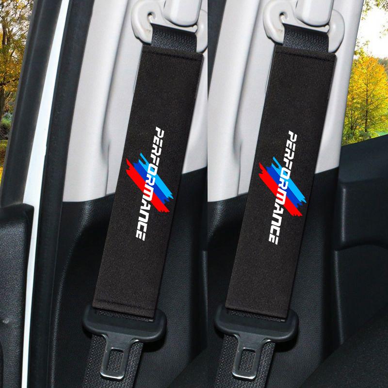 

Car Headrest Neck Pillow Seat Belt Shoulder Pad For BMW Performance E46 E39 E60 E90 E30 E36 E87 E53 F15 F16 F20 F30 G20 G30 M