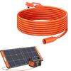 DC8MM 10 Meter Extension Cable 12AWG with DC7909 DC8020 Connectors for Solar For Power Stations Compatible with BLUETTI