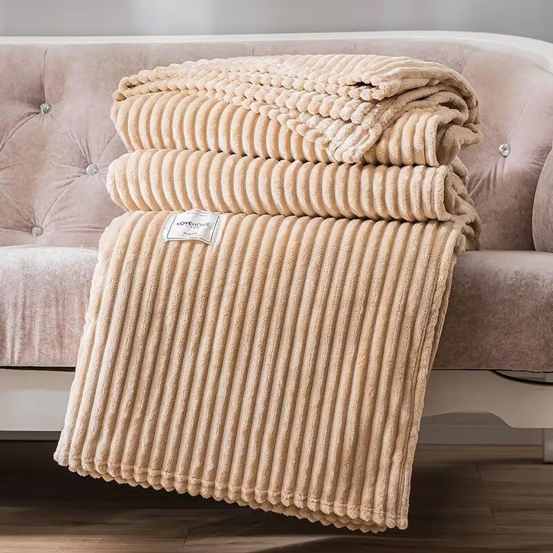 Throw Blankets Flannel Fleece Throw Blanket Plush Cozy Soft Blankets Nap Blanket