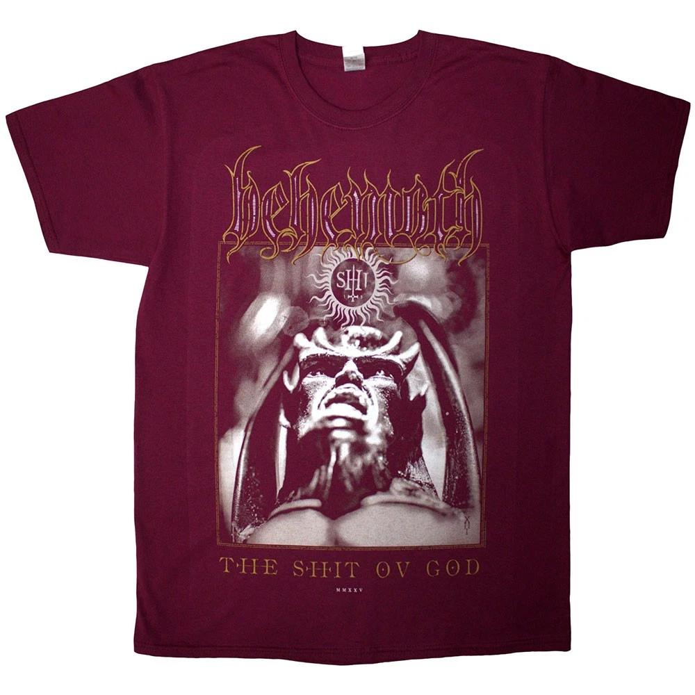 Behemoth The Shit Ov God Cover Official Tee T-Shirt Mens S