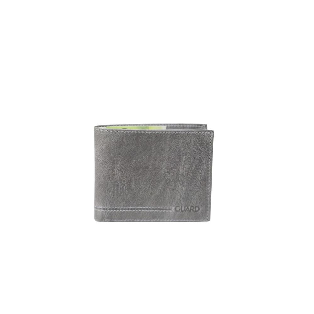 

Guard Gray Tiguan Crazy Leather Men s Wallet