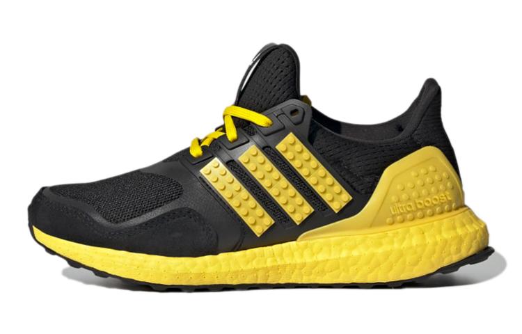 

LEGO x Adidas ULT J Противоскользящая амортизация Противоскользящая амортизация Низкие детские кроссовки для бега Лимон Подростки GX2548 39⅓