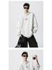 Unisex Trendy Button Design Hooded Sweatshirt - Versatile Loose Fit
