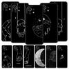 Phone Case For Xiaomi Mi 15 14 14T 13T 12T Pro 12 13 11 Lite 5G 11T X6 X5 Pro Soft TPU Cover Couple Cartoon Aesth Sun Moon