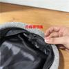 Wool dome beret female autumn and winter face small fashion temperament painter hat leather brim literary and art newspaper children's hat