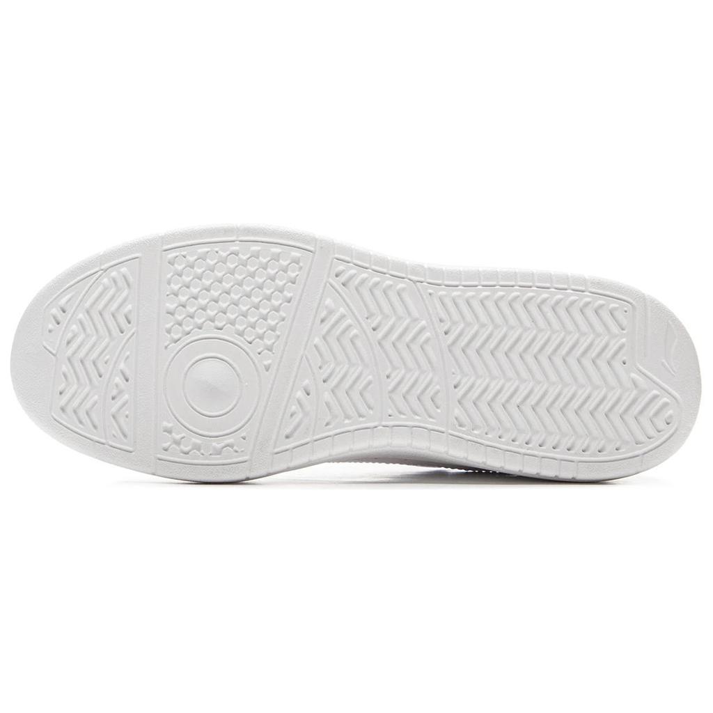 Li Ning Sycee V3 Slip Resistant Abrasion Resistant Low Top Skateboard Shoes Women's White Green AGCV108-2