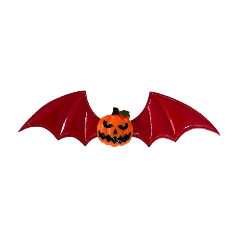 1PC Friendly Bat Shaped Hairpin For Gothic Fashion Dark Theme Parties Comfortable Costume Accessories