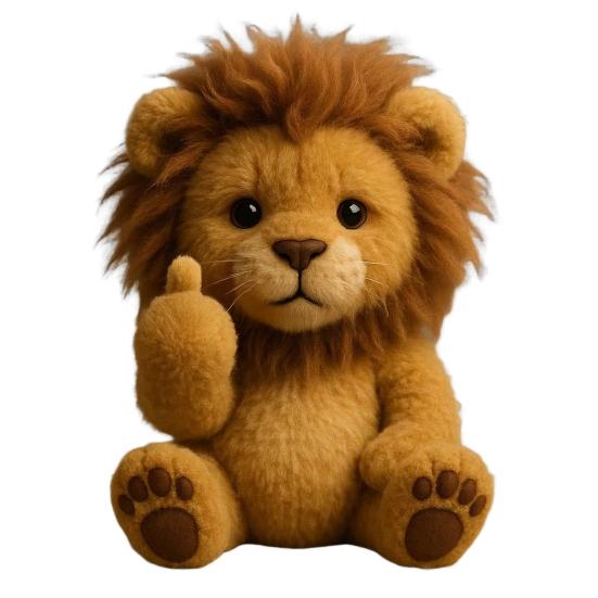 

Забавная плюшевая игрушка «Средний палец», милая мягкая игрушка животное енот, панда, бык, кошка, смешные подарки для саркастичных друзей Lion