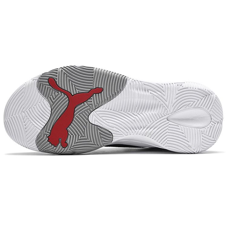 Puma Rebound Future Evo Black High Risk Red Unisex Sneakers White 374899-02