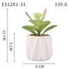 Small, Wavy Cup-Shaped Simulated Succulent Plant Potted Plant, Nordic Office Furniture Fresh Decoration