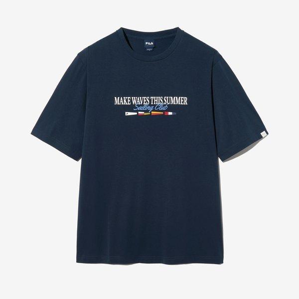 

Fila Supima T shirT Sailing leTTering DNA/090