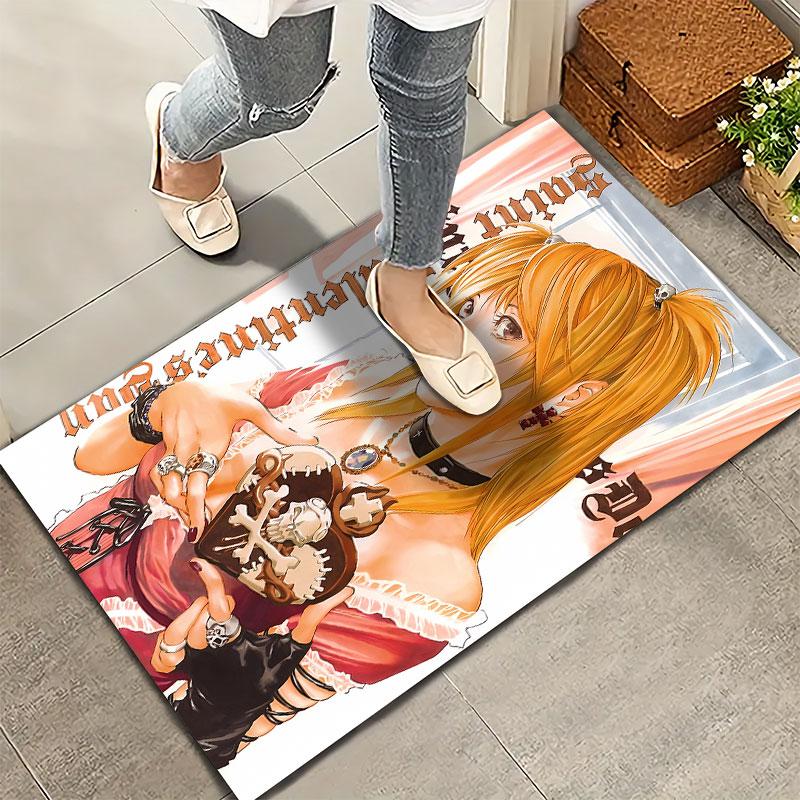 Amane Misa Death Note Carpet Rug For Living Room Bedroom Home Sofa Decoration Kids Play Nonslip Floor Mat