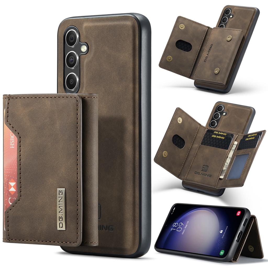 DG.MING M2 Series for Samsung Galaxy A16 5G/A16 4G Case PU+PC+TPU Phone Cover Detachable Wallet