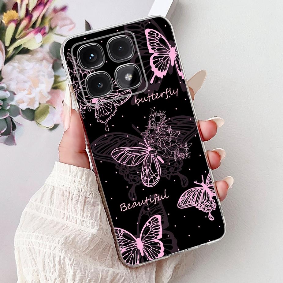 For Xiaomi Mi 14T Pro Case Cute Cat Fashion Painted Cover Soft Silicone Phone Case For Xiaomi 14T Pro Mi14T 5G Back Cover Bumper