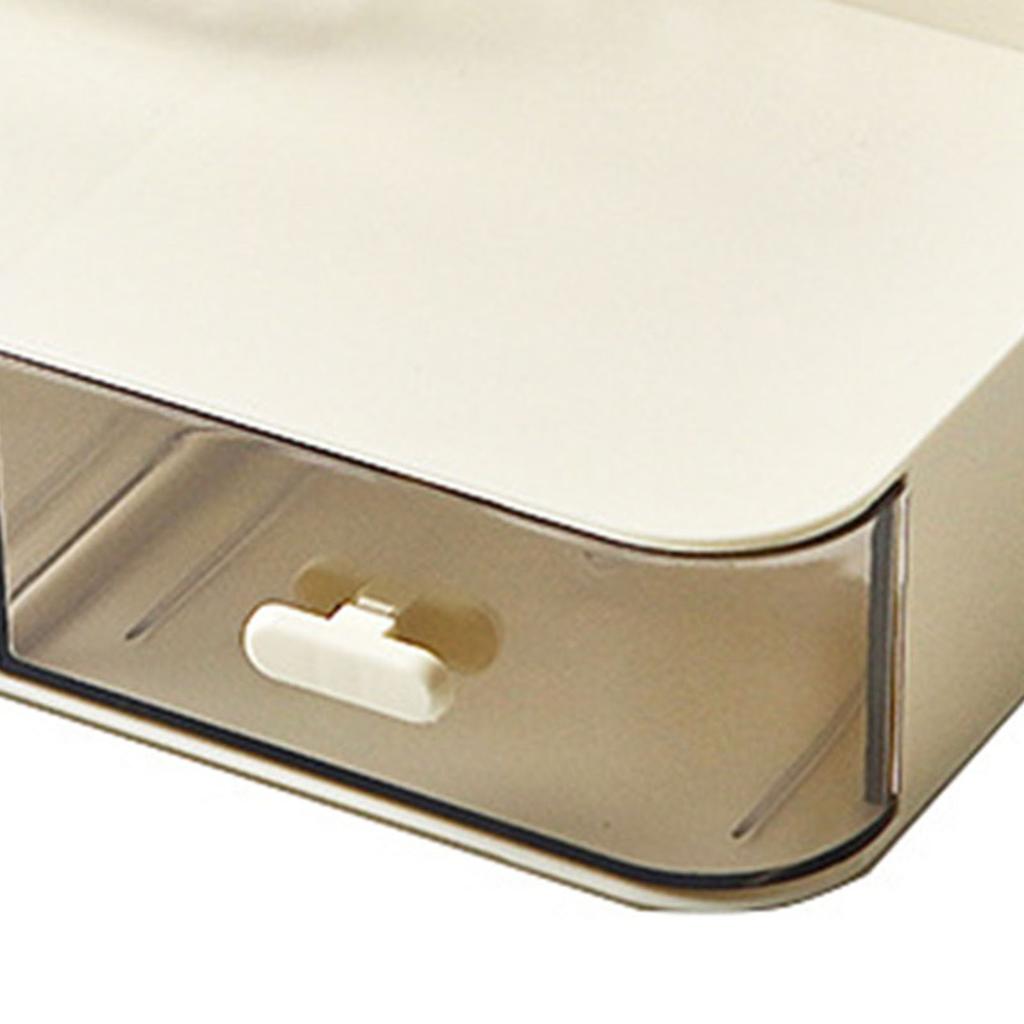 Pegboard Desktop   Simple Multifunctional Plastic Storage Rack with Drawers for Stationery Headbands