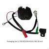 Motorcycle Voltage Regulator Rectifier,Rectifier Replaces Easy To Install JL402001 Metal