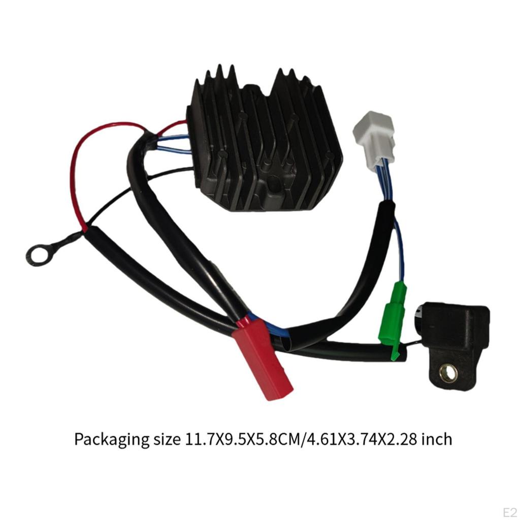 Motorcycle Voltage Regulator Rectifier,Rectifier Replaces Easy To Install JL402001 Metal