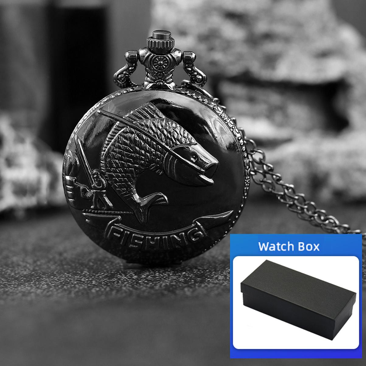 Ретро карманные часы женские мужские карманные часы с ожерельем — фото 9