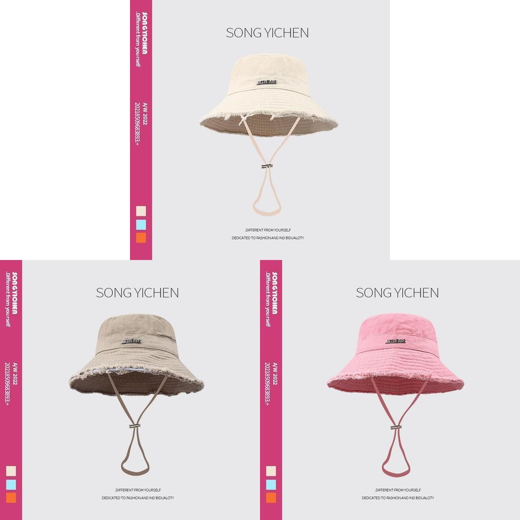 Sun Protection Bucket Hat With Wide Brim For Women Summer Uv Shield Female Sun Hat
