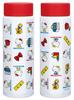 Skater Octagonal Stainless Steel Water Keeps Drinks Hot or Sanrio Hello Kitty Bottle, 500ml, Insulated, Cold, STO5-A