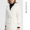 ELLASSAY Women's Belted Blazer Down Jacket