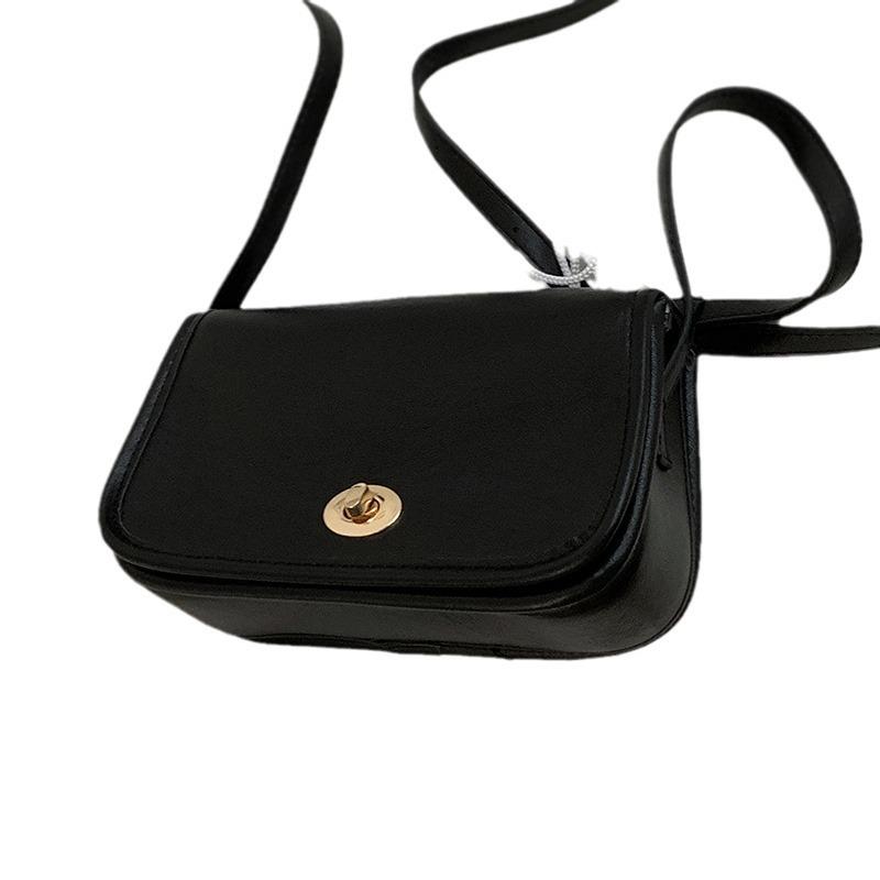 Versatile Simple Small Bag Women's 2025 New Autumn Fashion Red Small Square Bag Women's Casual One-shoulder Crossbody Bag