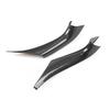 2x Inner Carbon Fiber Door Handle Panel Pull Cover For BMW X3 X4 G01 G02 2018-21