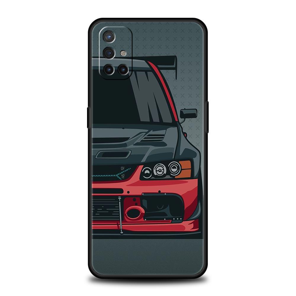 Japan JDM Sports Car Phone Case For OnePlus 10 9 Pro 9T 10R 9R 9RT 8T 8 7 6T 7T Nord 2T CE 2 5G N200 N10 N100 Silicone Cover