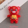 Tiger Series Resin Accessories: Phone Case, Headwear, Hair Clips, Car Decor, Stickers