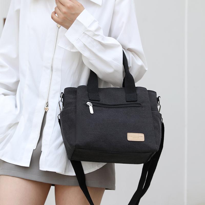 Damen-Umhängetasche, große Kapazität, Handtasche, Canvas-Tasche