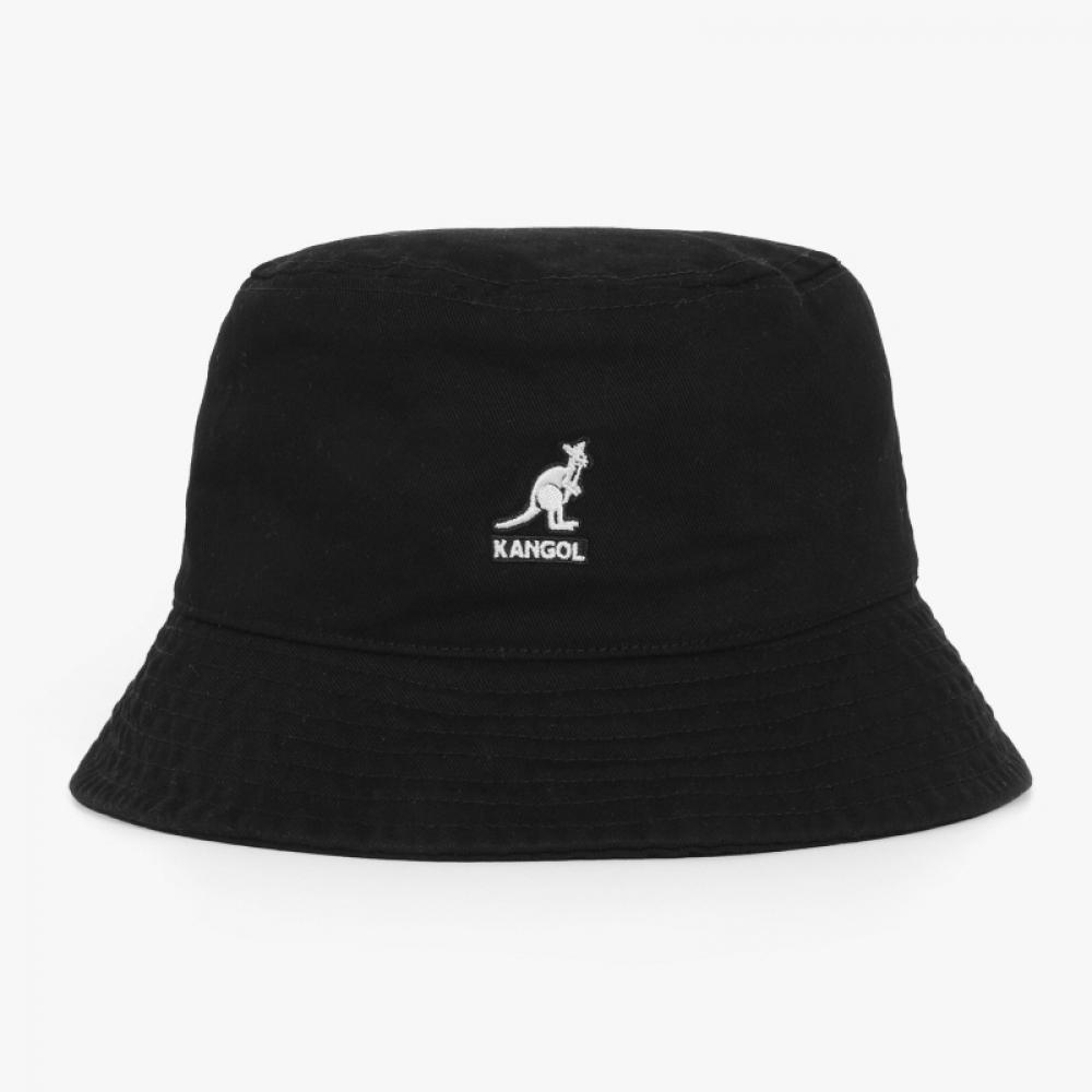 Kangol K4224ht Black Washed Bucket Hat