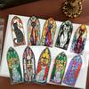 Bookmark PVC Shengge De Window Student Reading Label Card Hot Stamping Book Clip Scrapbook Decoration