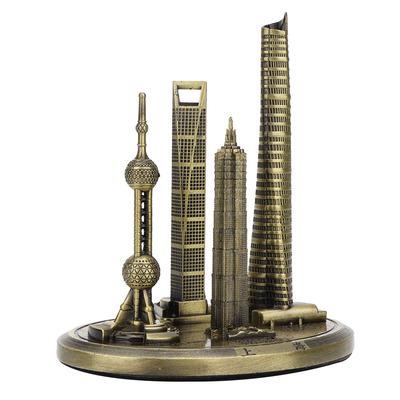 Shanghai Building Collection Model Oriental Pearl Tower Global Financial Center Souvenir