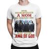 Never Underestimate A Mom Who Loves Heavy Metal Band Funny Graphic 100 Cotton Tshirt Lamb Of God Tees Tops For Unisex