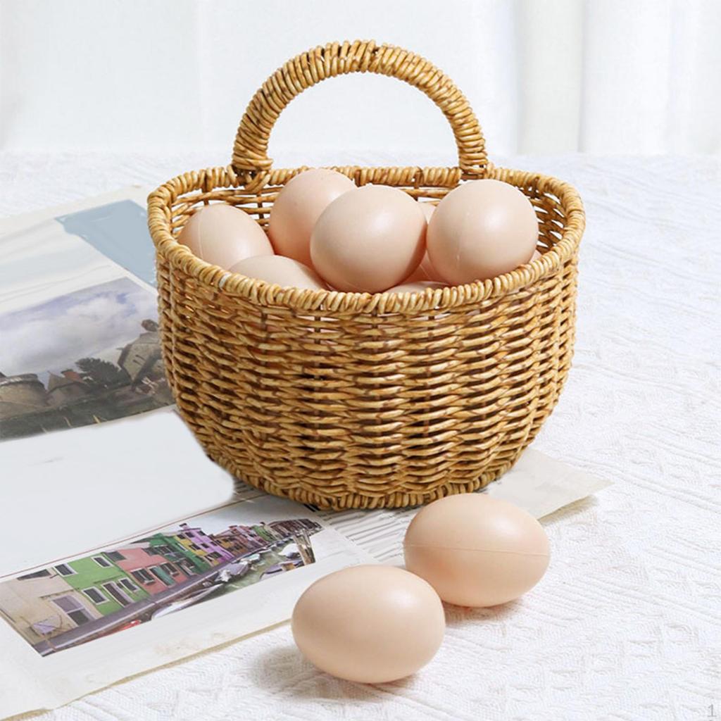 Hanging Basket Flower Hand Baskets Made of PP Candies and Snacks Storage Widely Used Handheld Bag