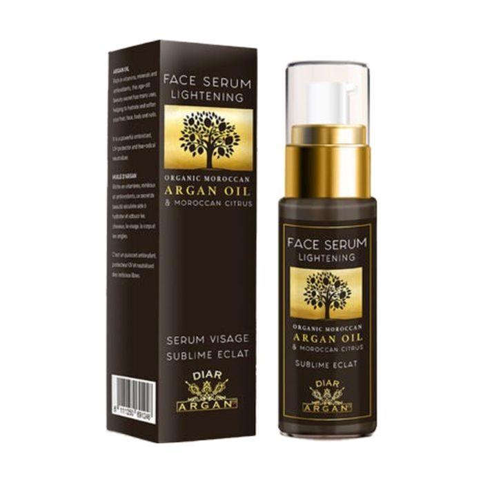 Soin visage - Eclat - Huile d'Argan Bio - 30 ml - Vegan - Extrait de citron