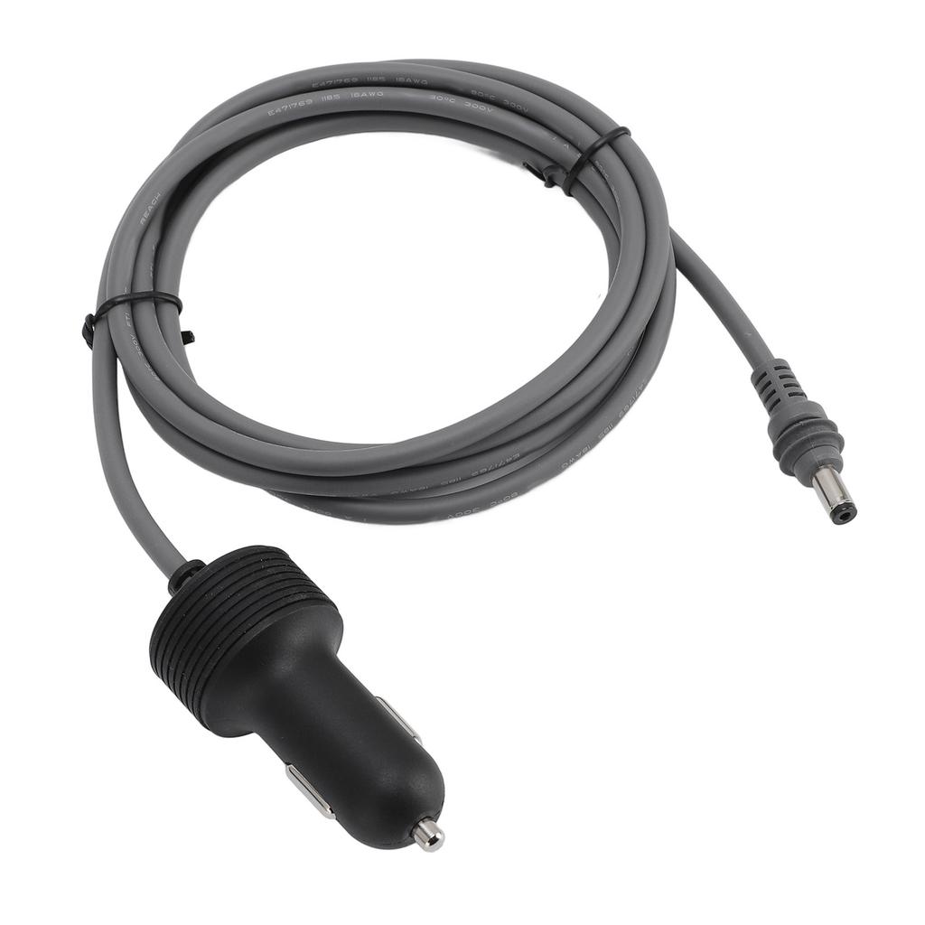 DC Car Power Cable 6.5ft 12V to 24V Water Resistant Plug and Play Stable Transmission 18AWG Power Cable for Dish Antenna
