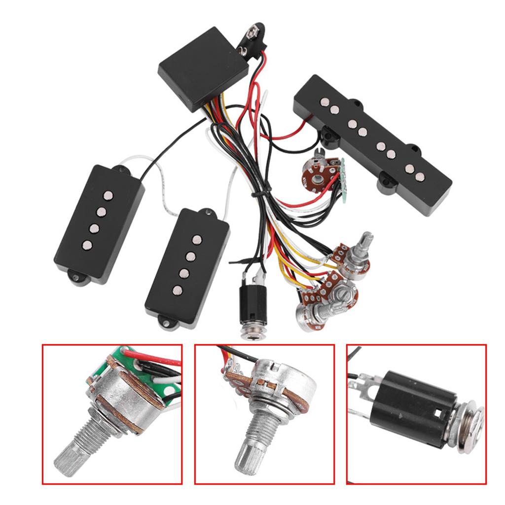 Bass Preamp Circuit Bass Preamp Pickup Electric Bass Pickup Electric Bass Preamp Wiring Circuit Pickup Replacement Accessory