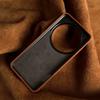Waxed Leather Case for Vivo X300 Ultra X200 Pro X100S Mini Business Vintage Slim Fit Full Body Shockproof Protective Cover