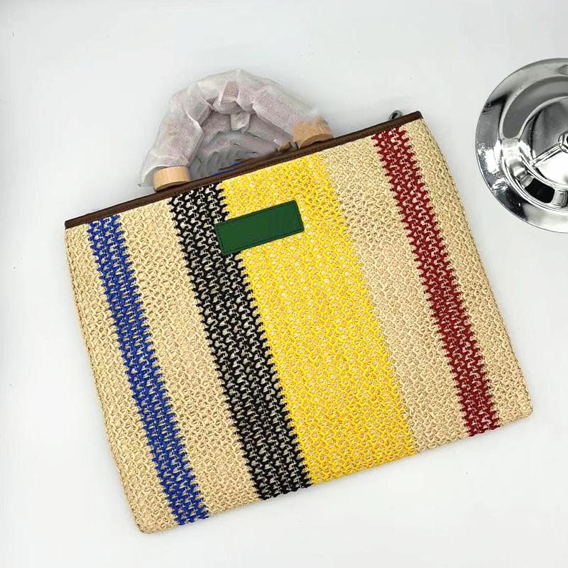 

Элегантная сумка из соломенной ткани для женщин, повседневная праздничная сумка, сумки с верхней ручкой, ретро-сумки на плечо